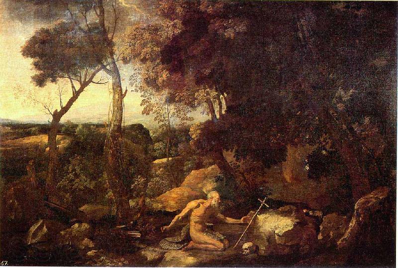 Nicolas Poussin Paysage avec saint Jerome